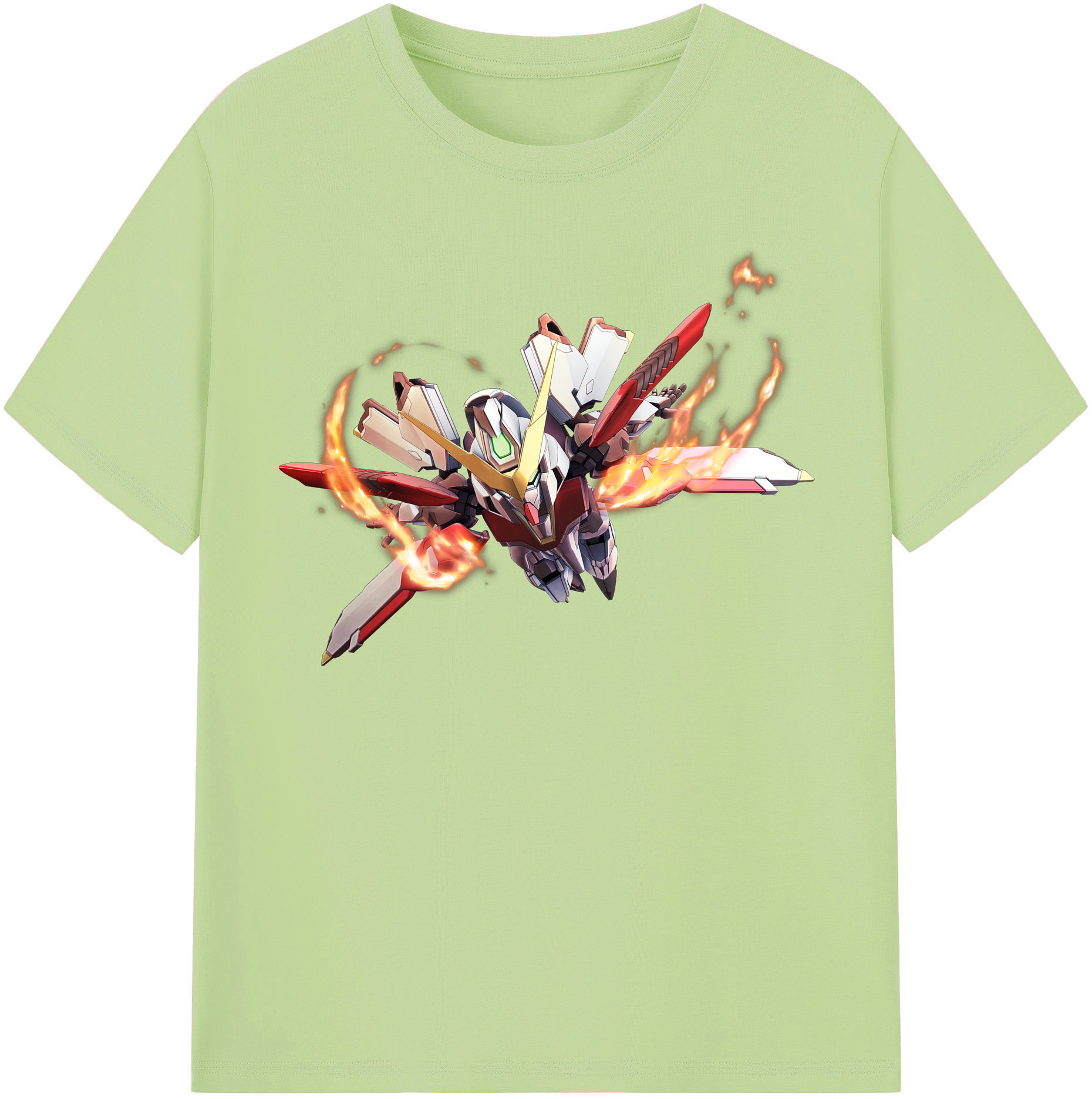 （画像用） 機動戦士ガンダム Mobile Suit Gundam 綿100％半袖Tシャツ（フロントプリント）